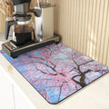 Axyaa Fujiyama Sakura Coasters Mats & Placemats: Plant Style Kitchen Table Mat