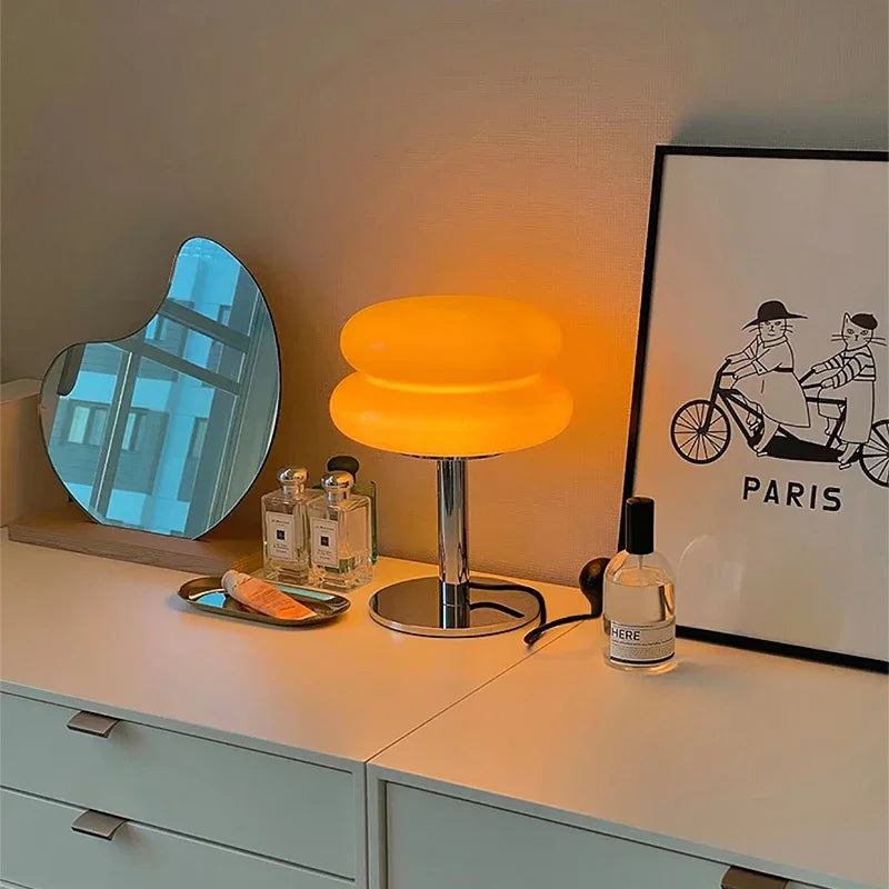 Axyaa Nordic LED Table Lamp Stepless Dimming Interior Lighting Fixture