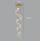 Axyaa Modern LED Chandelier Pendant Light Ceiling Lamp for Dining, Living Room