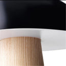 Axyaa Mushroom Shaped LED Table Lamp for Bedroom Hotel Bedside, Modern Design Lighting
