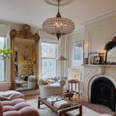 Axyaa French Retro Crystal Chandelier - High-end Medieval Design for Living Room & Restaurant