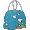 Axyaa Beagles Lunch Bag - Woodstock Print Thermal Cooler Lunch Box