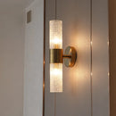Axyaa Luxury Crystal LED Wall Lamp for Home Indoor Lighting