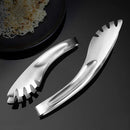 Axyaa Stainless Steel Food Clips - Creative Kitchen Tongs for Pasta, Salad, and More