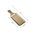 Axyaa Stainless Steel Rectangular Steak Tray for Western Food, BBQ, or Snacks, Korean Style