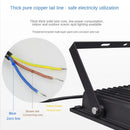 Axyaa LED Industrial Flood Light 10W-100W for Factory Workshop Garage, AC 220V Working Lamp