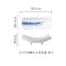 Axyaa Ceramic Tableware Set for Sushi, Hot Pot, Barbecue - Creative and Elegant Hotel Dining.