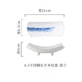Axyaa Ceramic Sushi & Hot Pot Plate Set for Commercial Use