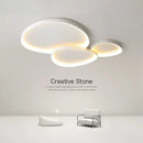 Axyaa Nordic LED Ceiling Lamp: Full Spectrum Smart Ultra-Thin Light