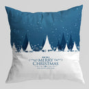 Axyaa Christmas Pillow Covers: Winter Scenes Pattern for Sofa, Bedroom, Car