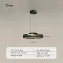 Axyaa Green Glass Chandelier: Minimalist Retro Lighting for High-end Room Decor