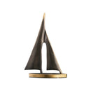 Axya Copper Sailing Boat Decoration for Home, Office, and Living Room