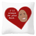 Axyaa Rock Face Cushion Cover: Funny Meme Throw Pillow for Home Decoration