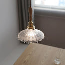 Axyaa Clear Glass LED Pendant Light - Nordic Modern Hanging Lamp