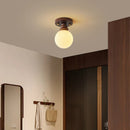 Axyaa Retro Glass LED Ceiling Chandelier for Living Room, Kitchen, Bedroom