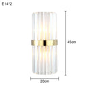 Axyaa Crystal Wall Lamp: Modern Light Luxury for Living Room, Bedroom, Corridor