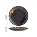 Axyaa Retro Ceramic Steak & Sushi Plate for Molecular Cuisine Tableware