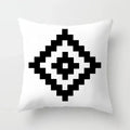 Axyaa Geometric Cushion Cover Square Pillowcase Home Car Decor 45*45cm