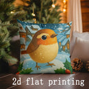 Axyaa Christmas Animal Pattern Pillow Covers for Sofa, Bedroom, Car - Rectangular Cushion