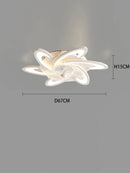 Axyaa Low Noise Ceiling Fan Chandelier for Home Decoration