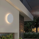 Axyaa 24W Outdoor Waterproof Wall Lamps, Round Indoor Light for Garden, Porch, Balcony