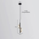 Axyaa Nordic Spiral LED Pendant Lights Modern Acrylic Home Decoration