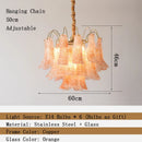 Axyaa Retro Luxury Glass Pendant Light for Living, Bedroom, Dining Room