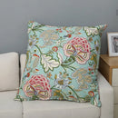 Axyaa Floral Series Pillowcase: Square Office Cushion Cover in Elegant Printing Pattern