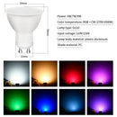 Axyaa Smart WiFi GU10 LED Bulb Spotlight 9W Voice Control Alexa Google Assistant