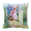 Axyaa Spring Animal Cushion Cover - Fairy Tale Theme