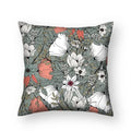 Axyaa Cartoon Letter Backrest Pillow – Trendy Home Decoration Cushion Cover