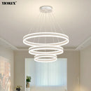 Axya Modern LED Chandelier for Living Dining Bedroom Lighting