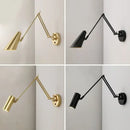 Axyaa Swinging LED Wall Lamp with Adjustable Telescopic Arm