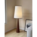 Axyaa Wabi-sabi Wood Floor Lamp Nordic Design Cream Cloth Light E27