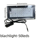 Axyaa 50LED UV Black Light Lamps, USB-Powered for Bars and Neon Parties