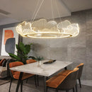 Axyaa LED Lotus Leaf Ceiling Chandelier for Home Decor and Light Fixtures