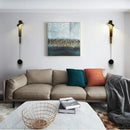 Axyaa LED Wall Lamps: Modern Rotating Dimmer Reading Lights for Bedroom or Living Room