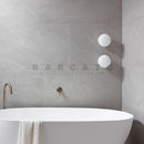 Axyaa White Glass Ball LED Wall Lamp Modern Sconce Fixture