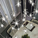 Axyaa Staircase Chandeliers LED Pendant Light for Modern Living Room