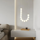 Axyaa Modern Copper Chandelier: Elegant Lighting for Dining Room, Bar, and Staircase