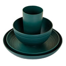 Axyaa Green Wheat Straw Cutlery Set and Tableware Collection