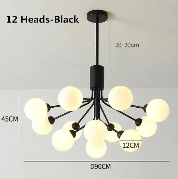 Axyaa Nordic Magic Chandelier for Home Decor and Lighting Fixtures