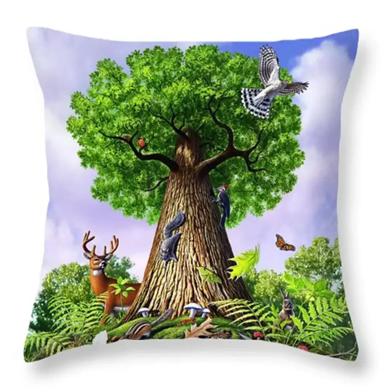 Ocean Animal Cushion Cover by Axyaa: Soft, Fashionable Home Decor Pillowcase 45*45cm