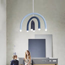 Axyaa U-shaped LED Chandelier for Kids Living Bedroom