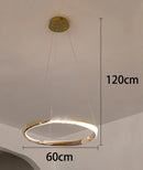 Axyaa Modern Chandelier Stair Pendant Lamp Living Room Lighting