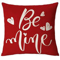 Axyaa Valentine's Day Red Love Hug Pillowcase Wedding Anniversary Cushion Cover