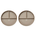 Axyaa Round Divided Diet Plate - Microwave & Dishwasher Safe Dinnerware