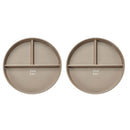Axyaa Divided Diet Plate - Microwave&Dishwasher Safe Round Salad Tableware - Reusable & Control