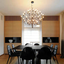 Axyaa Scandinavian Designer Ceiling Chandelier LED Pendant Lamp for Home Decor