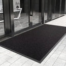 Axyaa Waterproof Rubber Backing Outdoor Indoor Entrance Mat 36x60 for Heavy Duty
